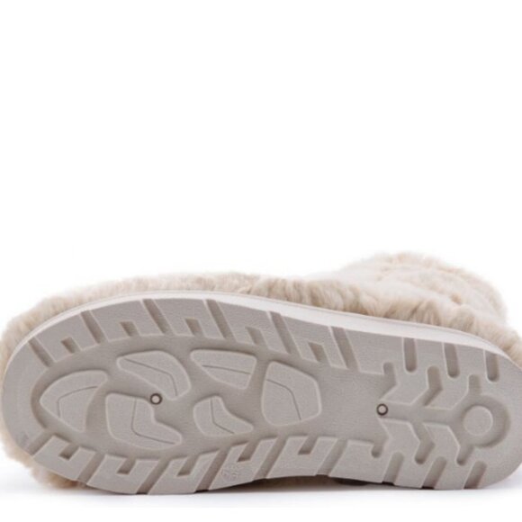 FROZEN-26 FUR BOOTS Women –  Beige Fur - Picture 7 of 9